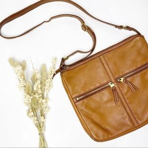 Fossil Erin Crossbody Bag in Brown